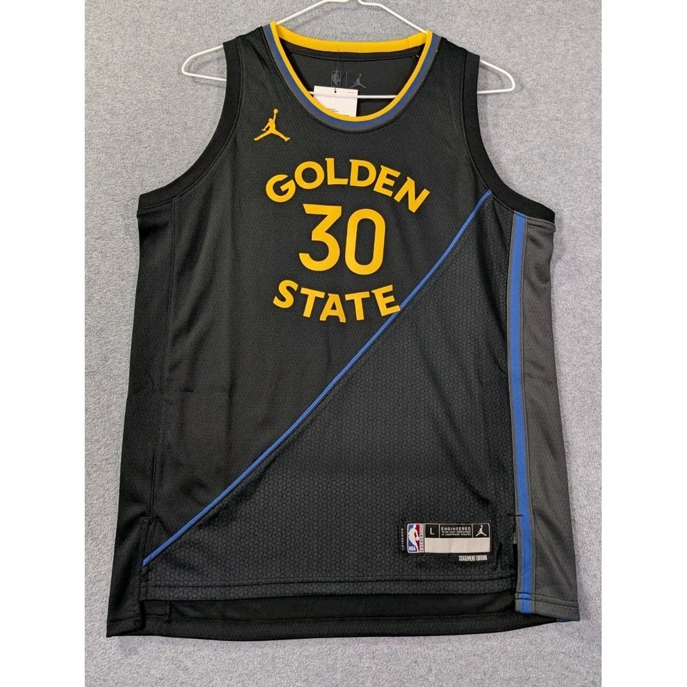 Nike Stephen Curry 30 Golden State Warriors Statement Jersey Youth L 14/16 NWT